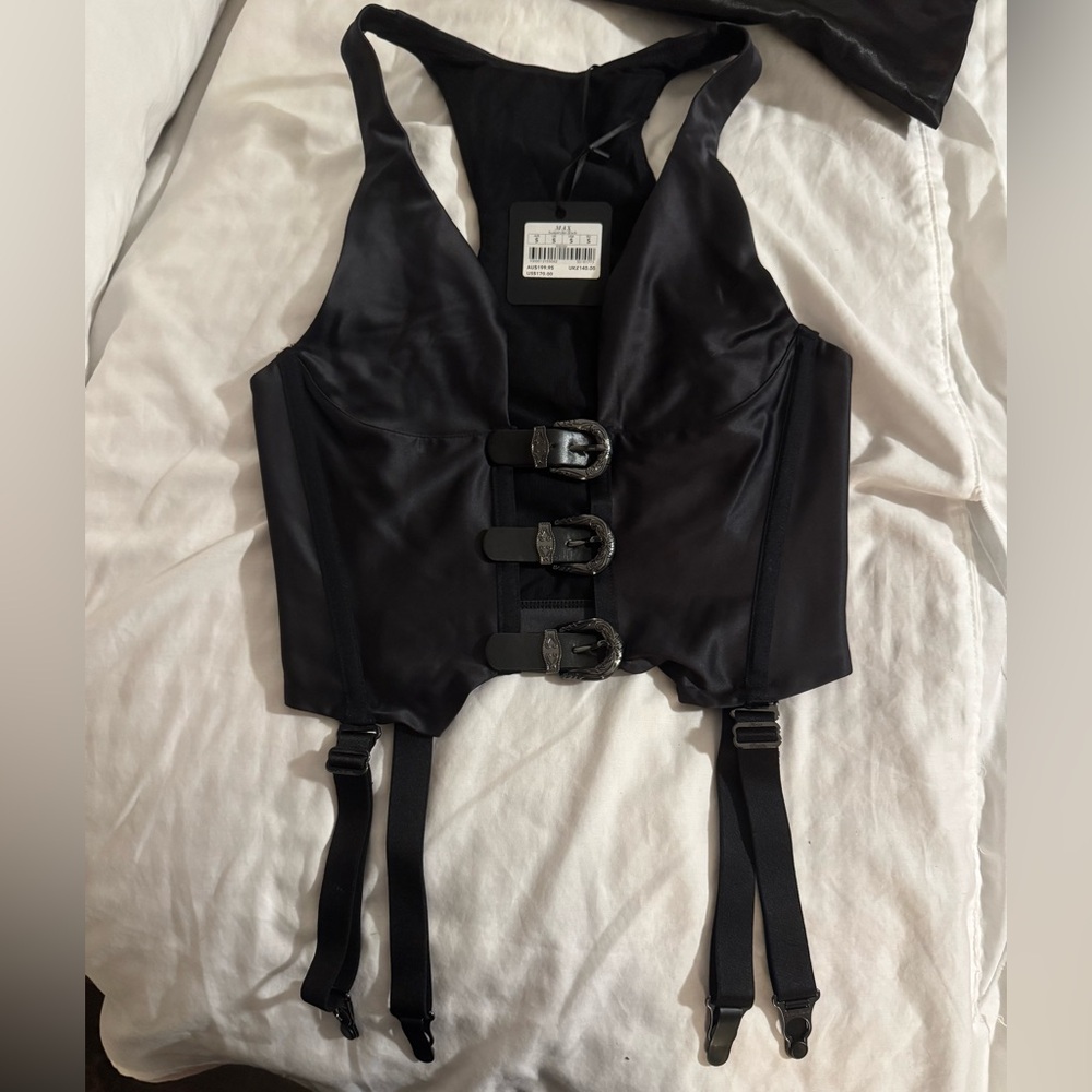 Honey Birdette Max Gilet Suspender Vest